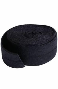 Fold-over Elastic 3/4in x 2yd - Black