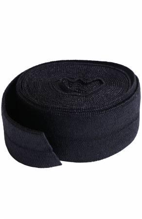 Fold-over Elastic 3/4in x 2yd - Black