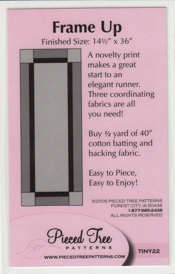 Frame Up by Pieced Tree Patterns
