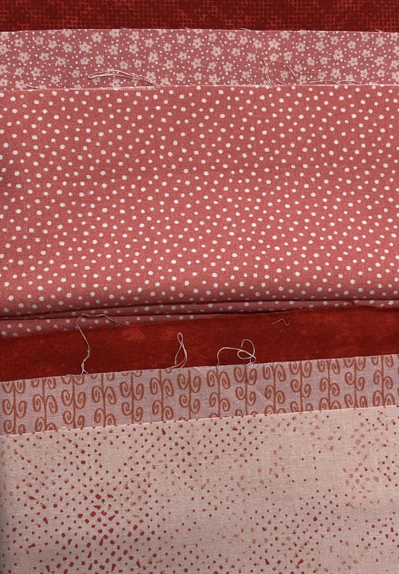 Friendship Heart 6 Fat Quarter Bundle