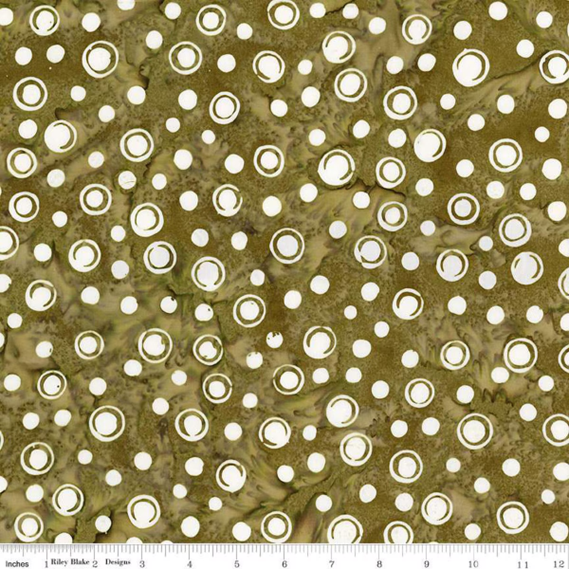 Fright This Way BT23334-315 Olive Batik