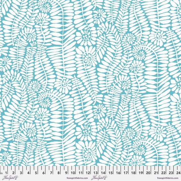 Fronds PWBM085.White - 2 yards