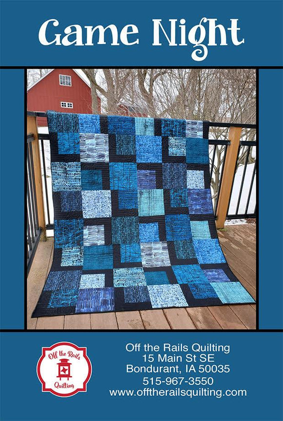 Game Night by Villa Rosa for Off the Rails Quilting