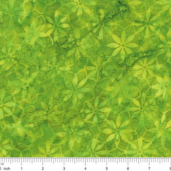 Geo Flower Grn Apple SH165-633 Sewing Sewcial 2024