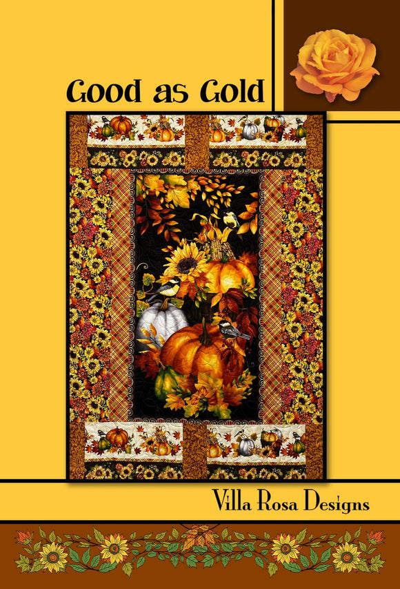Good as Gold by Pat Fryer for Villa Rosa Designs *Digital Download*