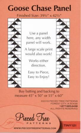 Goose Chase Panel by Pieced Tree Patterns