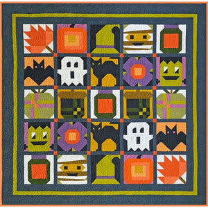 Happy Hallows Block of the (Twice a) Month - Sign up today! Finished Size 56"x66"