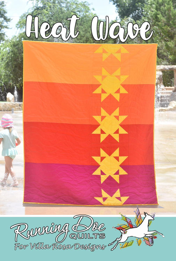 Heat Wave by Running Doe Quilts