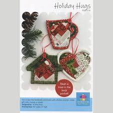 Holiday Hugs Gift Card Holder Pattern by Poorhouse Quilt Designs