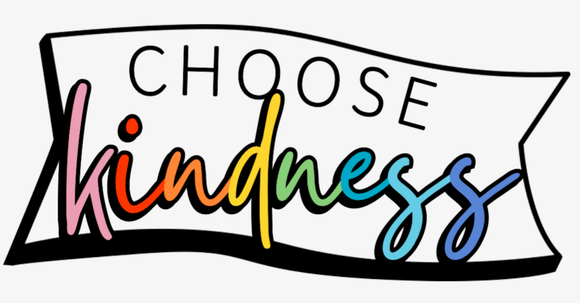 Choose Kindness Holographic Sticker (placeholder photo)