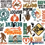 I Believe in Bigfoot 23816-WHT