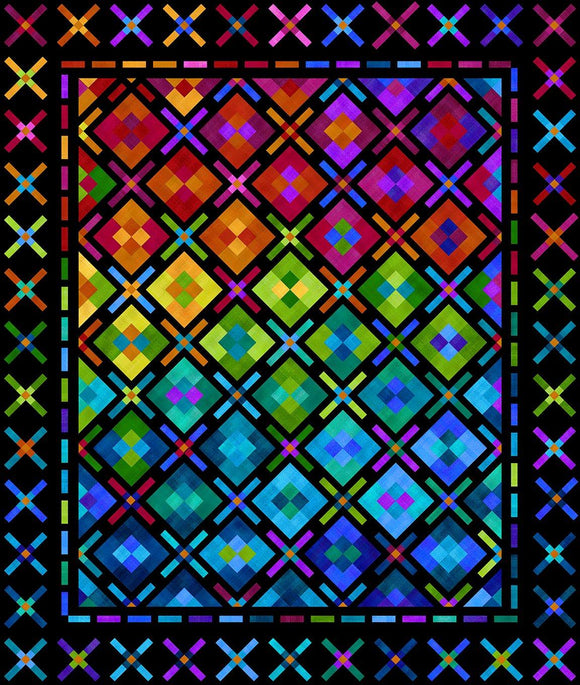 Interwoven Summer Sparkles Pattern