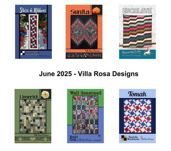 June 2025 Villa Rosa Pattern Bundle *Digital Download