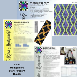 Karen Montgomery 3 Pattern Sampler Bundle