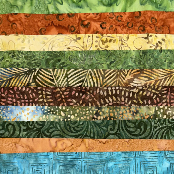 Kenosha - Batik 10 FQ Bundle