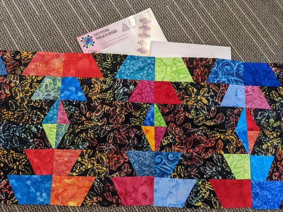 Keystone Table Runner by Karen Montgomery