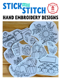 Leaf it to Me - Stick and Stitch Hand Embroidery Designs