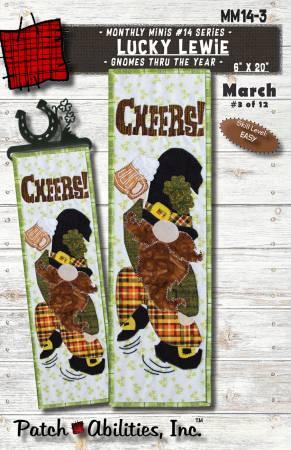 Lucky Lewie - Gnomes Thru The Year Pattern by Patch Abilities