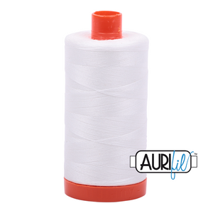 Aurifil Cotton 50wt 1422yds Natural White 2021