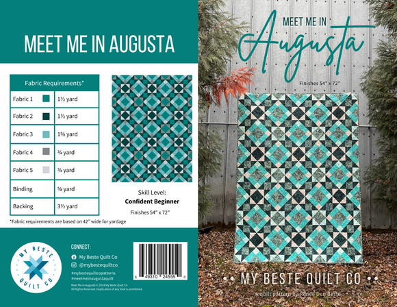 Meet Me in Augusta by My Beste Quilt Co