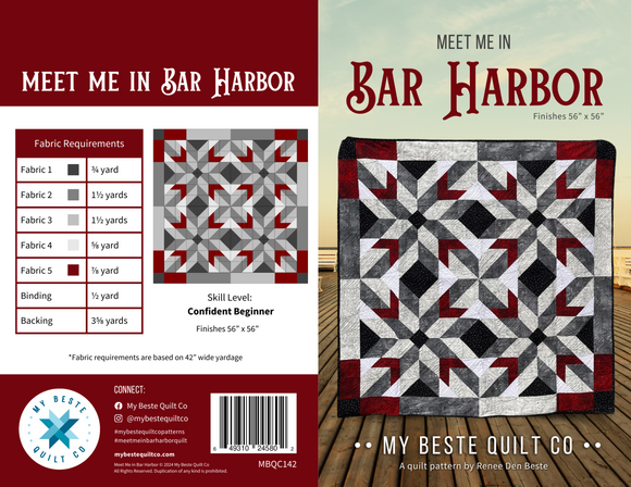 Meet Me in Bar Harbor from My Beste Quilt Co