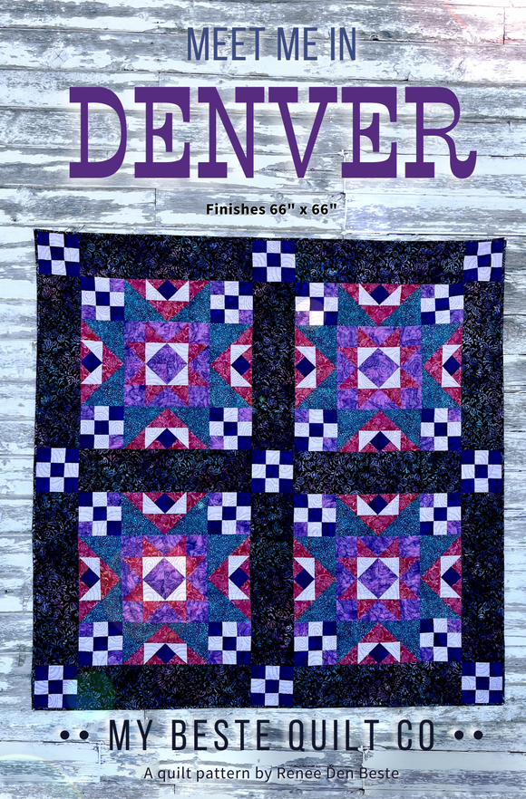 Meet Me in Denver from My Beste Quilt Co