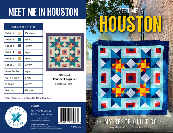 Meet Me in Houston from My Beste Quilt Co