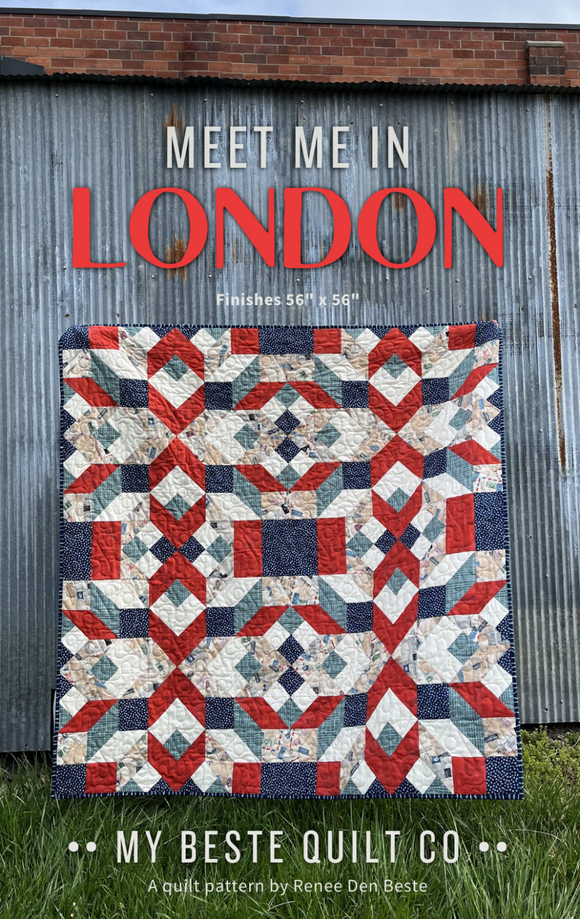 Meet Me in London from My Beste Quilt Co
