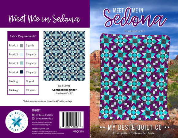 Meet Me in Sedona from My Beste Quilt Co