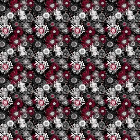 Merlot Crazy Daisies Y4263-3