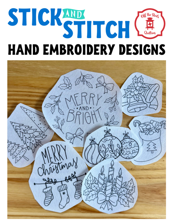 Merry Stitches - Stick and Stitch Hand Embroidery Designs