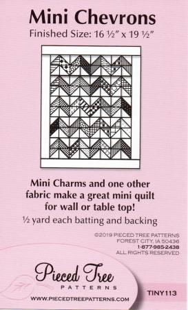 Mini Chevrons by Pieced Tree Patterns