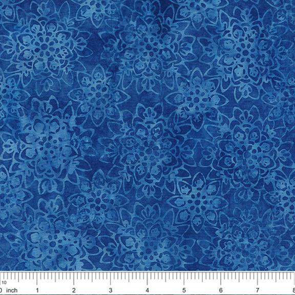 Mosaic Flower Blue SH166-550 Sewing Sewcial 2024