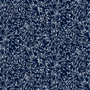 Navy Lounging Dogs DCX12403-NAVY