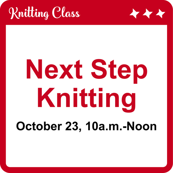 Next Step Knitting - October 23