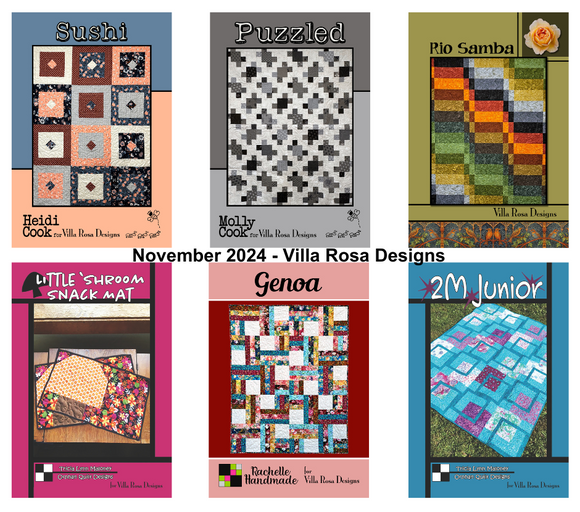 November 2024 Villa Rosa 7 Pattern Bundle