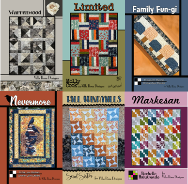 November 2025 Villa Rosa 6 Pattern Bundle *Digital Download*