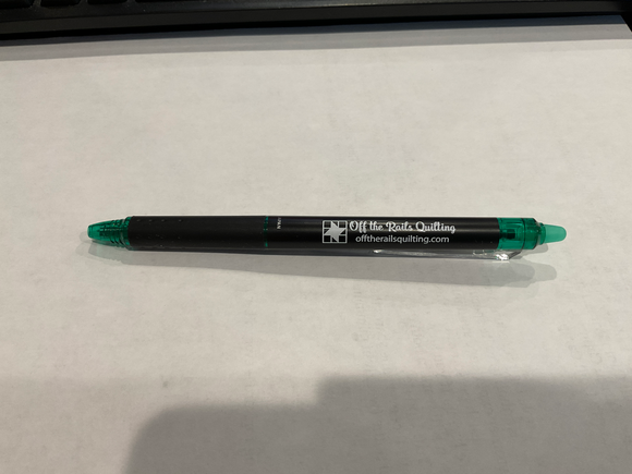 Off the Rails Frixion Pen 0.5mm Green
