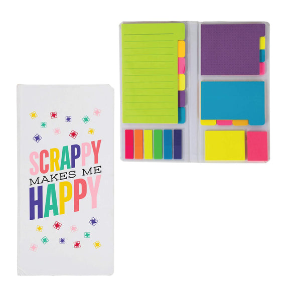 OTR Sticky Notepad 2024 - Scrappy Makes Me Happy