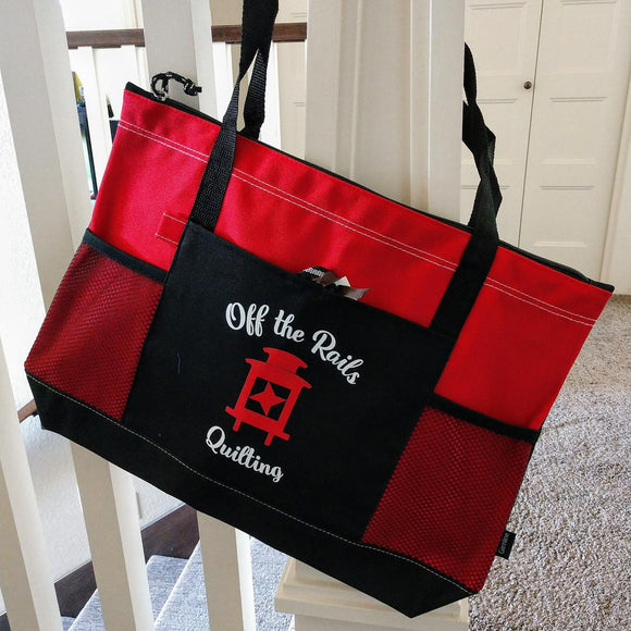 Off the Rails Quilting Rail Bag ***