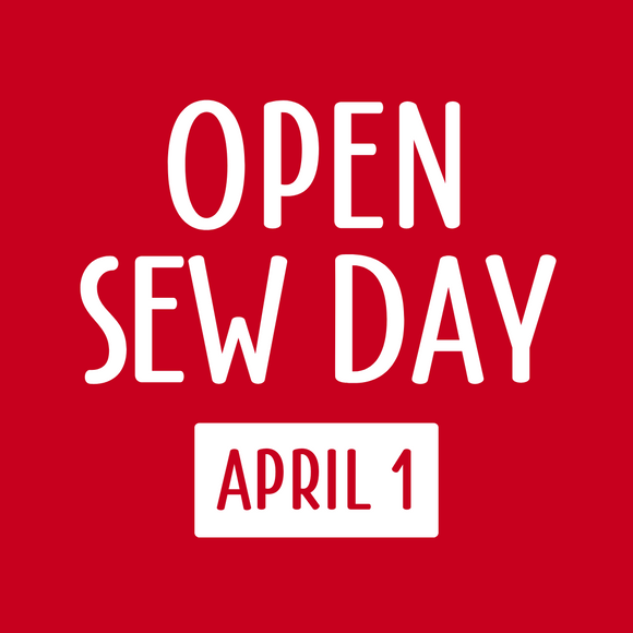 Open Sew Day April 1