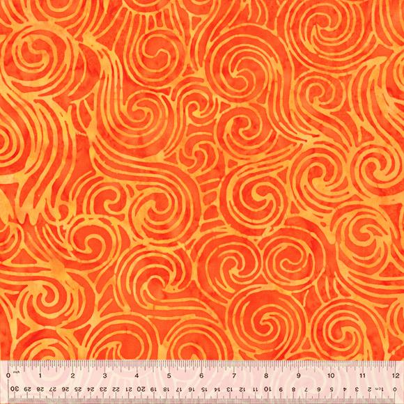 Orange Blossom Swirls 2428Q-X