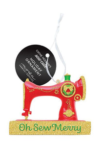 Ornament Fat Machine Sew Merry