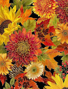 Packed Harvest Bouquets Metallic