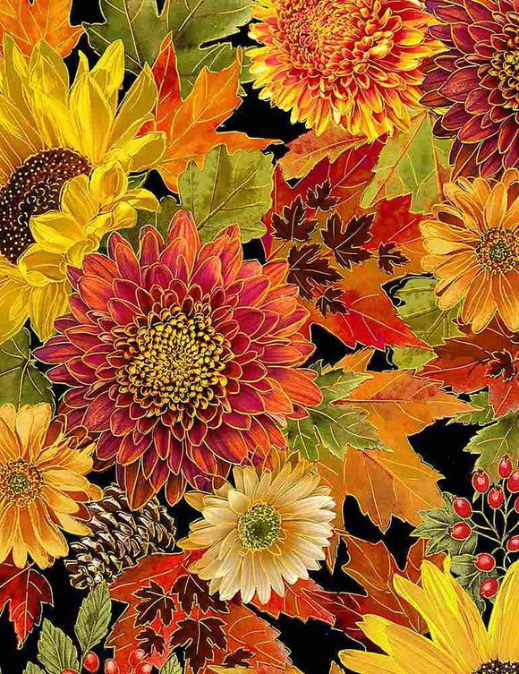 Packed Harvest Bouquets Metallic