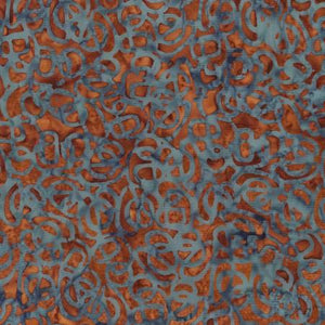 Penny Batik Interlinked 2584Q - 2/3 yards