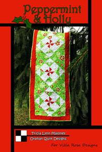 Peppermint and Holly by Orphan Quilt Designs for Villa Rosa Designs *Digital Download*