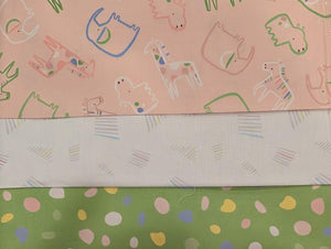 Pink Elephants 3 Yard Bundle