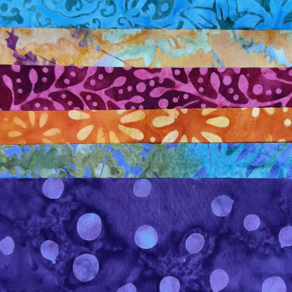 Pullman's Path - Bright 6 Fat Quarter