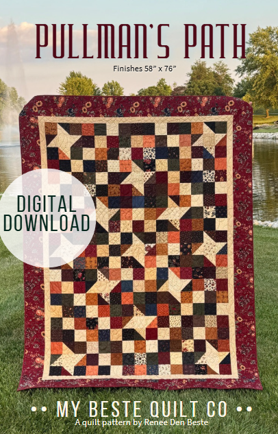 Pullman's Path (Scrappy Sew Along #10) Digital Download